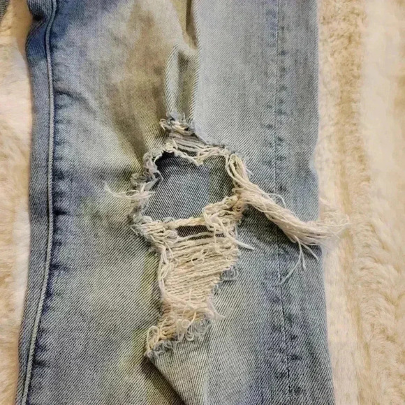 Mother Superior The Scrapper Ankle in Wicked Wild Calling Distressed Crop - Picture 6 of 12